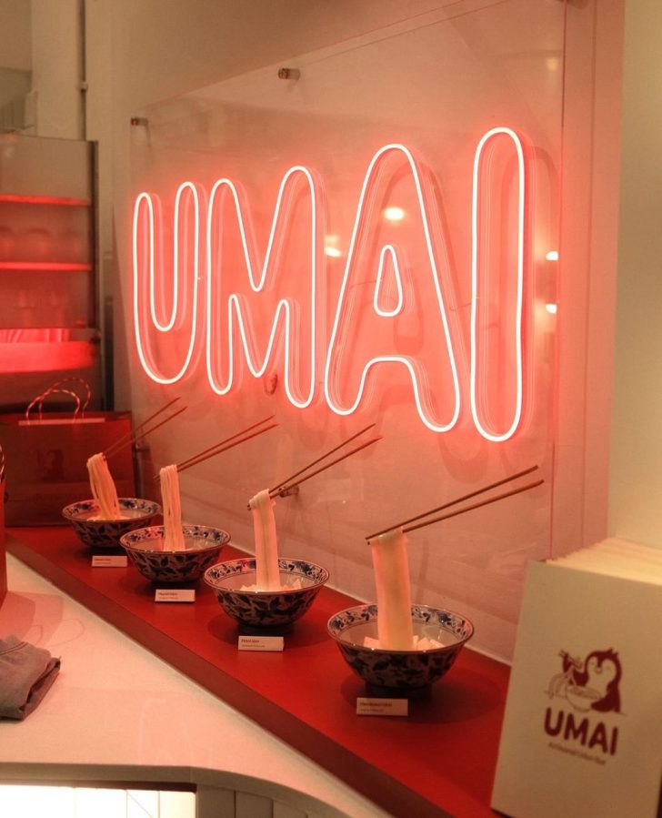 UMAI SINGAPORE’S FIRST ARTISANAL UDON BAR HAS VIRAL “FLAT” UDON