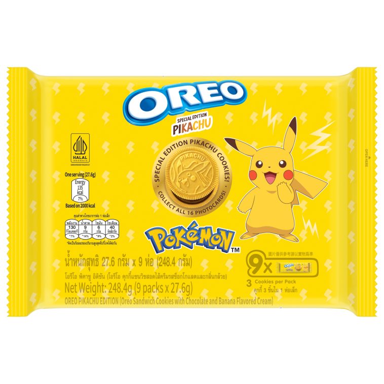 NEW POKÉMON OREOS IN SINGAPORE HAS POKÉMON-EMBOSSED COOKIES, AVAILABLE ...