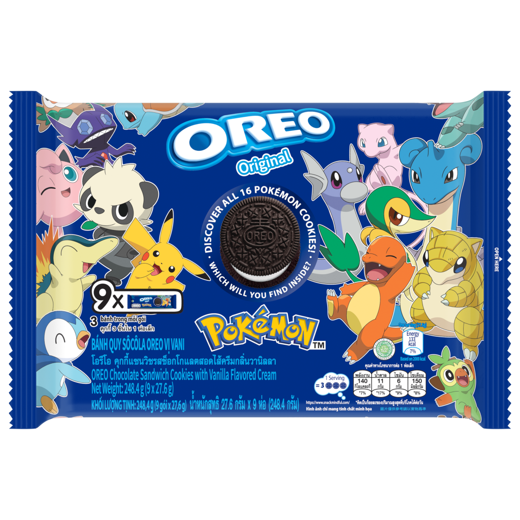 NEW POKÉMON OREOS IN SINGAPORE HAS POKÉMON-EMBOSSED COOKIES, AVAILABLE ...