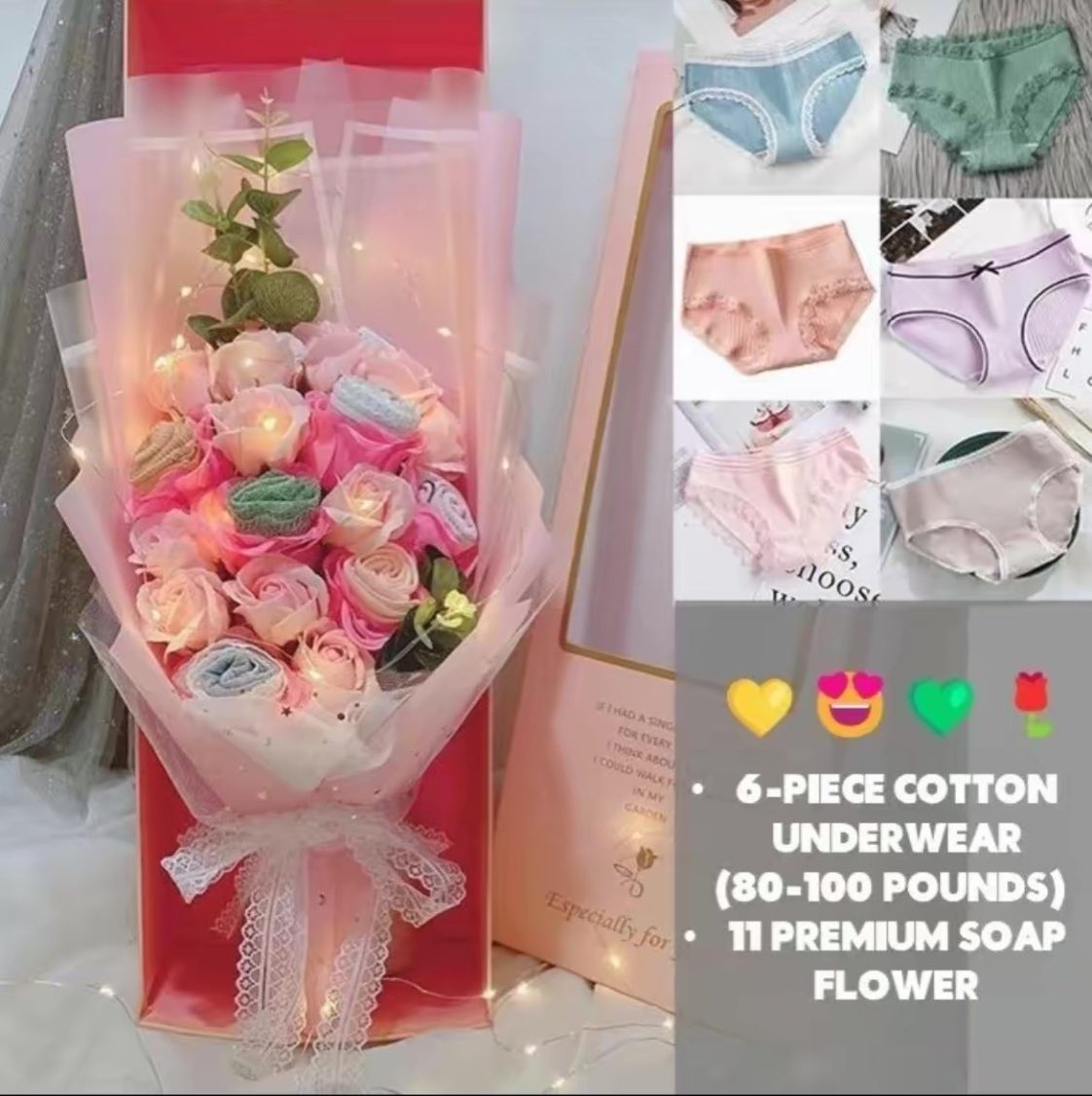 THIS FLORIST IN SINGAPORE SELLS “PREMIUM UNDERWEAR BOUQUETS”, WITH “FLOWERS” MADE FROM ACTUAL