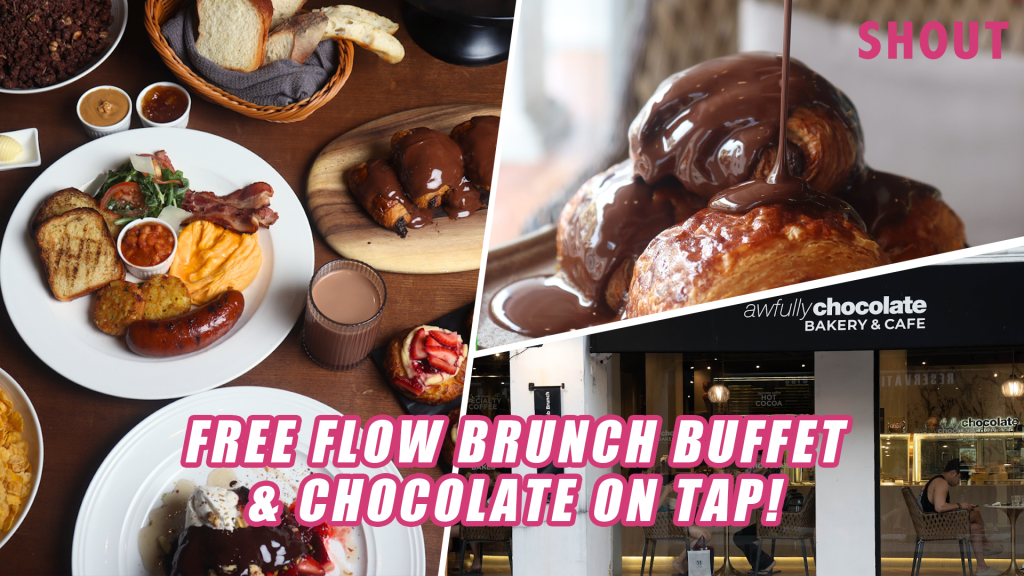 FREE FLOW CHOCOLATE ON TAP, PASTRIES, BREAKFAST ITEMS & MORE AT THIS