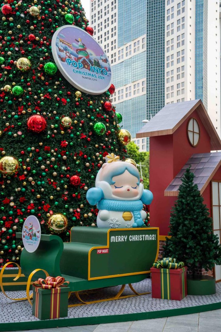 POPMART-THEMED CHRISTMAS VILLAGE WITH 6-METRE TALL DIMOO, GIANT LABUBU ...