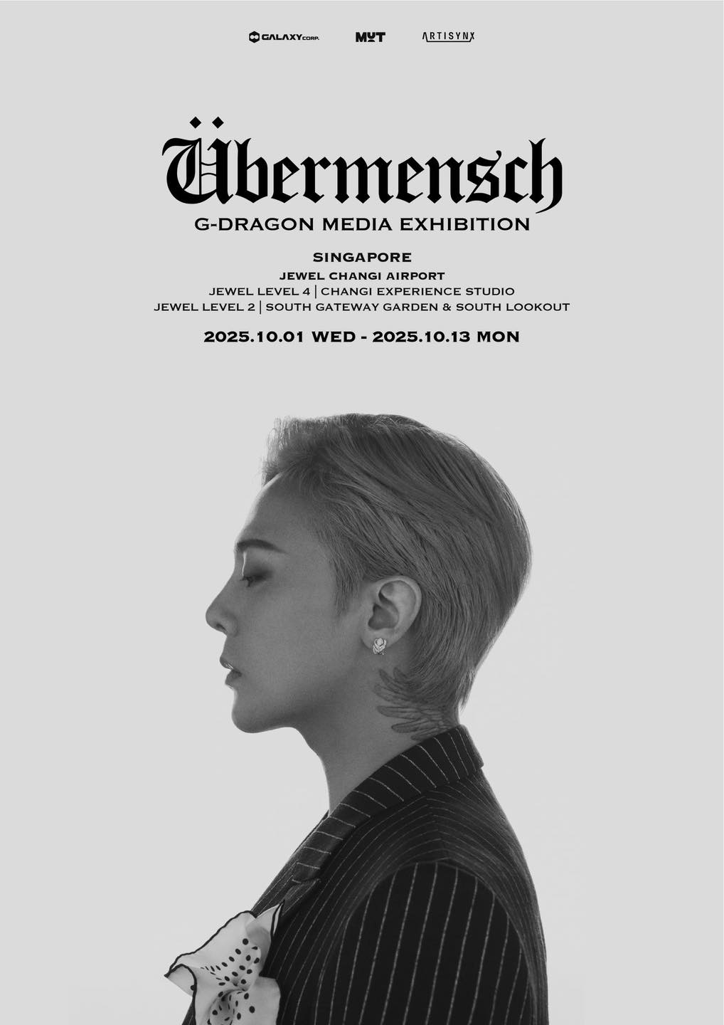 G-DRAGON BRINGS HIS FAMOUS ÜBERMENSCH EXHIBITION POP-UP TO